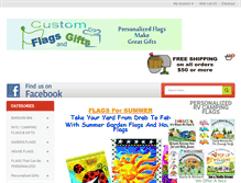 Tablet Screenshot of flagsandgifts.com